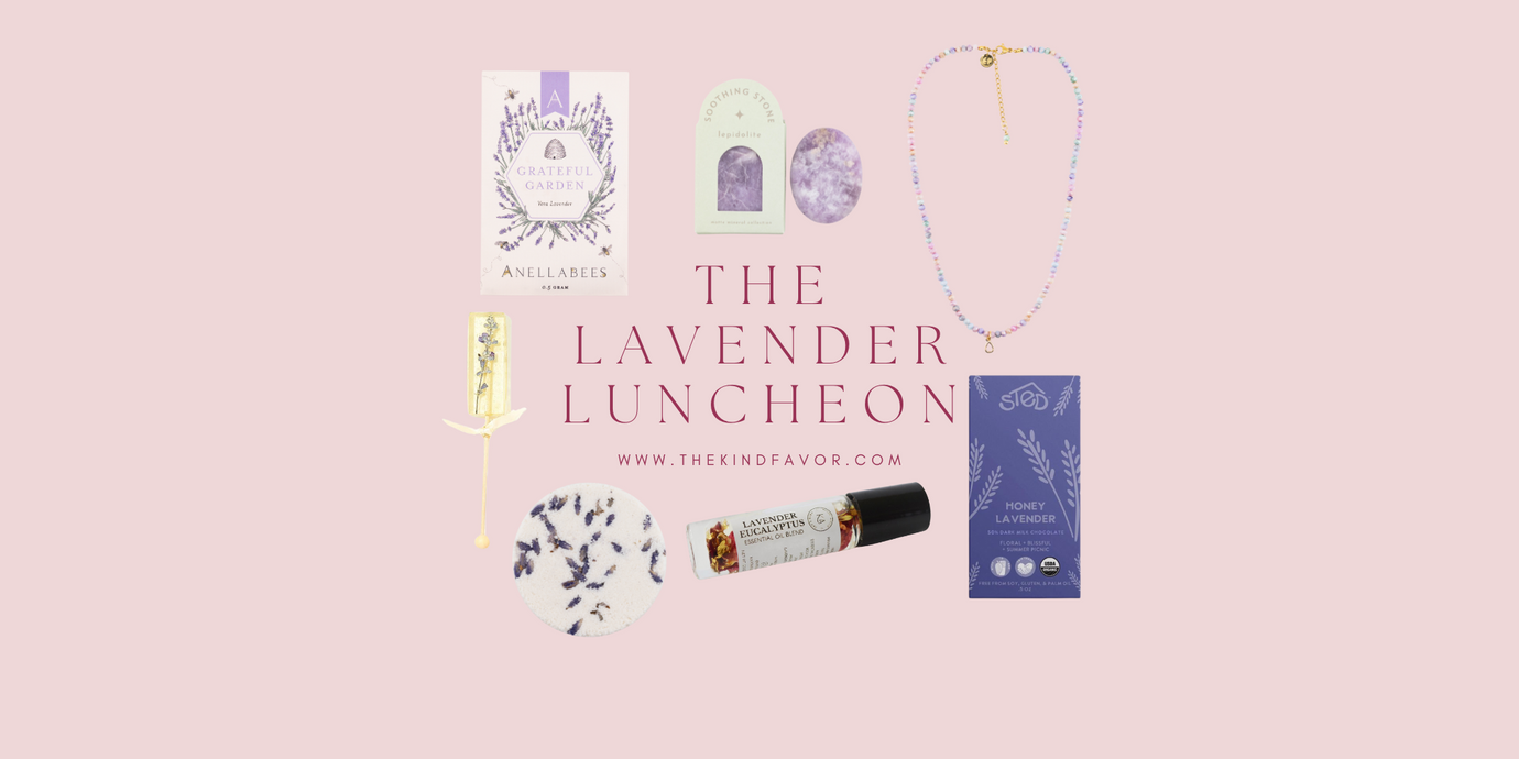 party favors for a lavender themed party